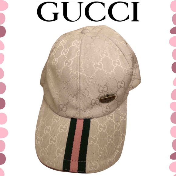 gucci monogram cap